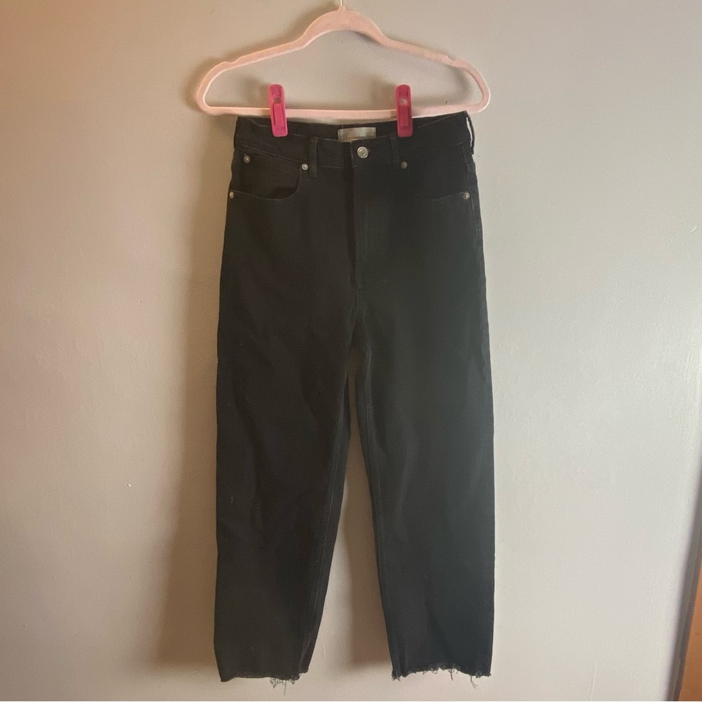 Everlane Organic Way High Black High-Waisted Jeans